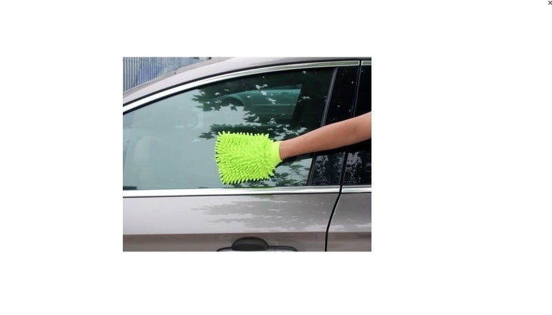 Winberg Microfiber Gloves Double - Sided,Full Size Gloves Cleaning Gloves Multi Colour Pack of 2 GLV002 - Image 2