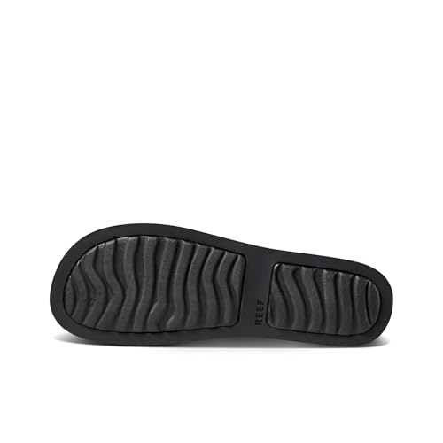 Reef Water Vista Womens Platform Sandal, Water Friendly, Adjustable Strap, Black, 9 - Image 3