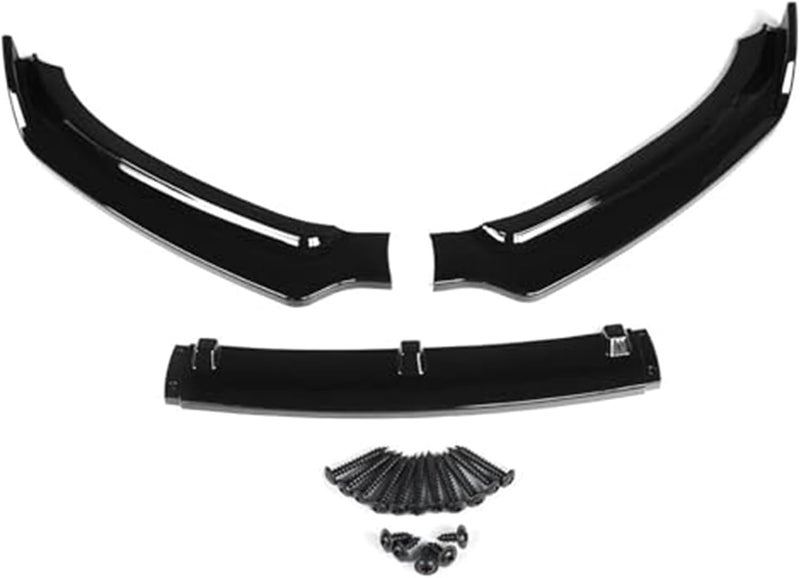 QASULER Front Bumper Splitter Lip Spoiler for Audi A4 B8.5 - Image 4