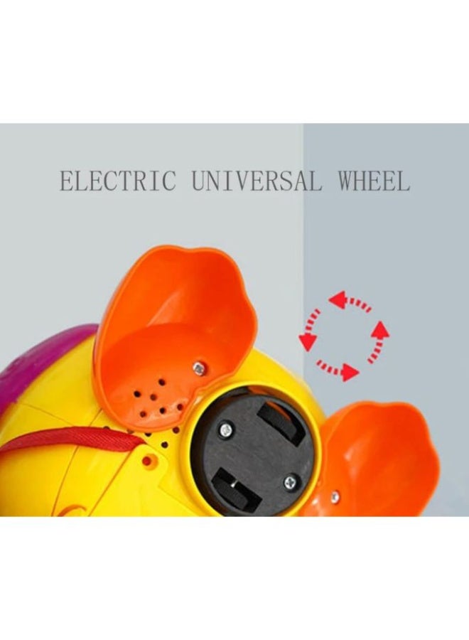 Jel Duck Toy for Kids, Lights, Sings, and Lays Eggs, Yellow and Orange, Ages 3 and Up - Image 5