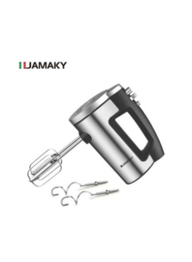 Jamaky 700W Stainless Steel Electric Egg Beater and Kneader JMK 6013. - Image 1