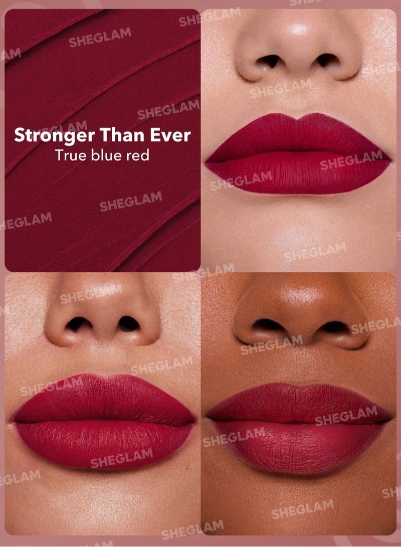 SHEGLAM Dynamatte Boom Long-Lasting Matte Lipstick Stronger Than Ever - Image 2