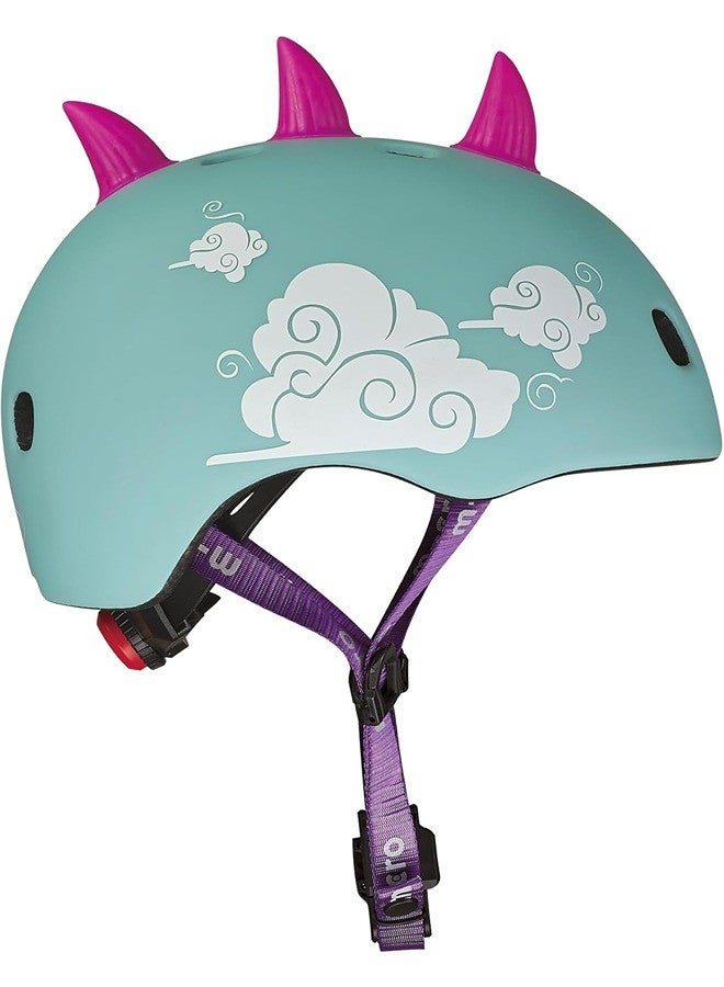 Micro Micro 3D Dragon Kids Helmet (Medium) | Kids Helmet | Kick Scooter Helmets | Sports Helmet for Kids | Helmet with Adjustable Straps | Riding Kids Helmet | Kids Safety | Helmet for Kids  - Image 3