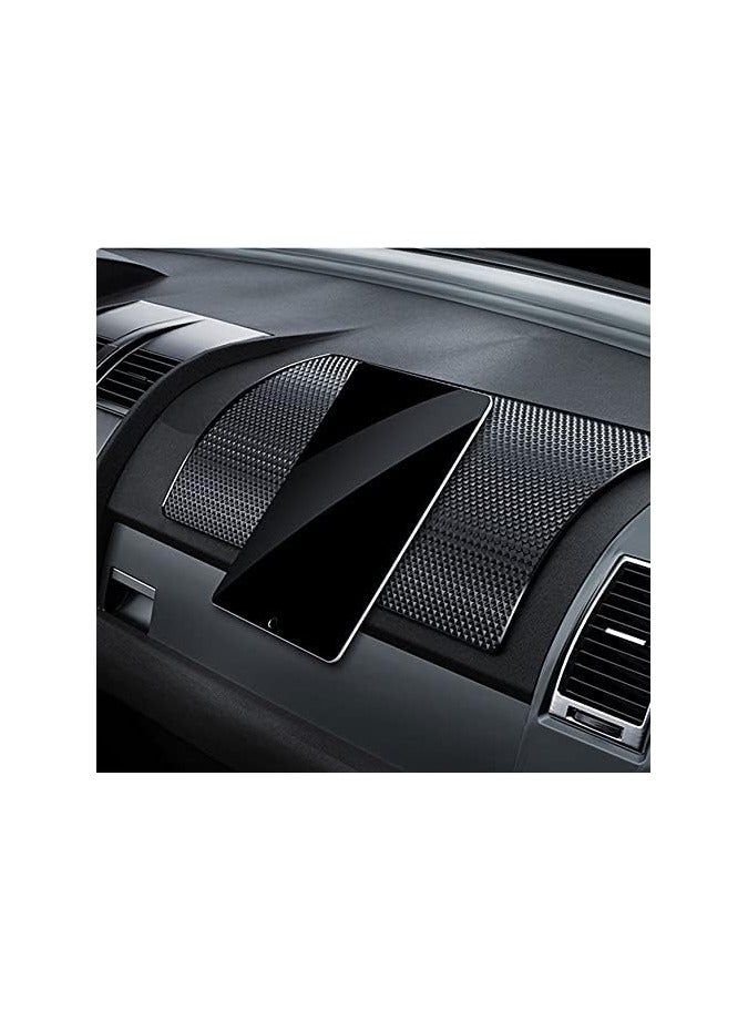 Generic Anti-Slip Car Dash Sticky Pad | Heat Resistant Non-Slip Silicone Mat | Dashboard Cell Phone Holder & Magic Mat | Adhesive Storage Pad for Mobile Phones, Glasses, & Car Accessories (27x15cm)  - Image 1