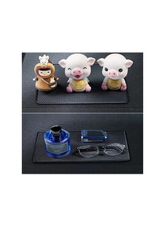 Generic Anti-Slip Car Dash Sticky Pad | Heat Resistant Non-Slip Silicone Mat | Dashboard Cell Phone Holder & Magic Mat | Adhesive Storage Pad for Mobile Phones, Glasses, & Car Accessories (27x15cm)  - Image 5