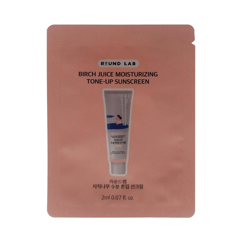 ROUND LAB Birch Juice Moisturizing Tone-Up Sunscreen 2 ml