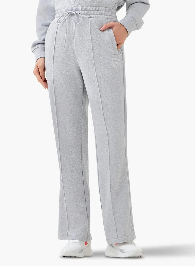 Kappa Kappa Logo Embroidered Relaxed Fit Track Pants