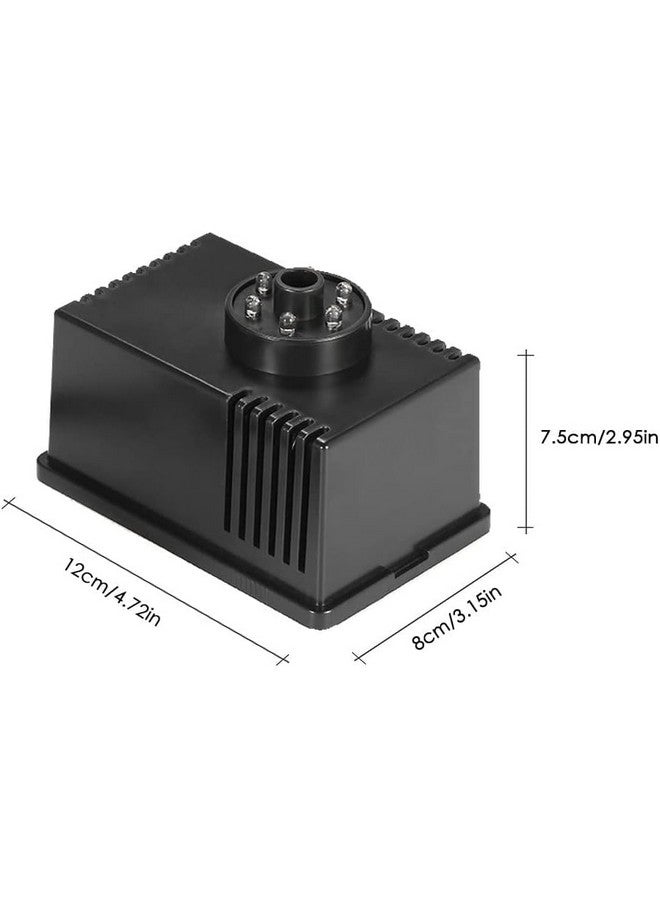 Decdeal Fountain Pump with Lights Led, 10W 160GPH Submersible Water Pump Fountain for Aquarium Fish Tank Pond Garden Backyard, 600L/H AC 110V - Image 3