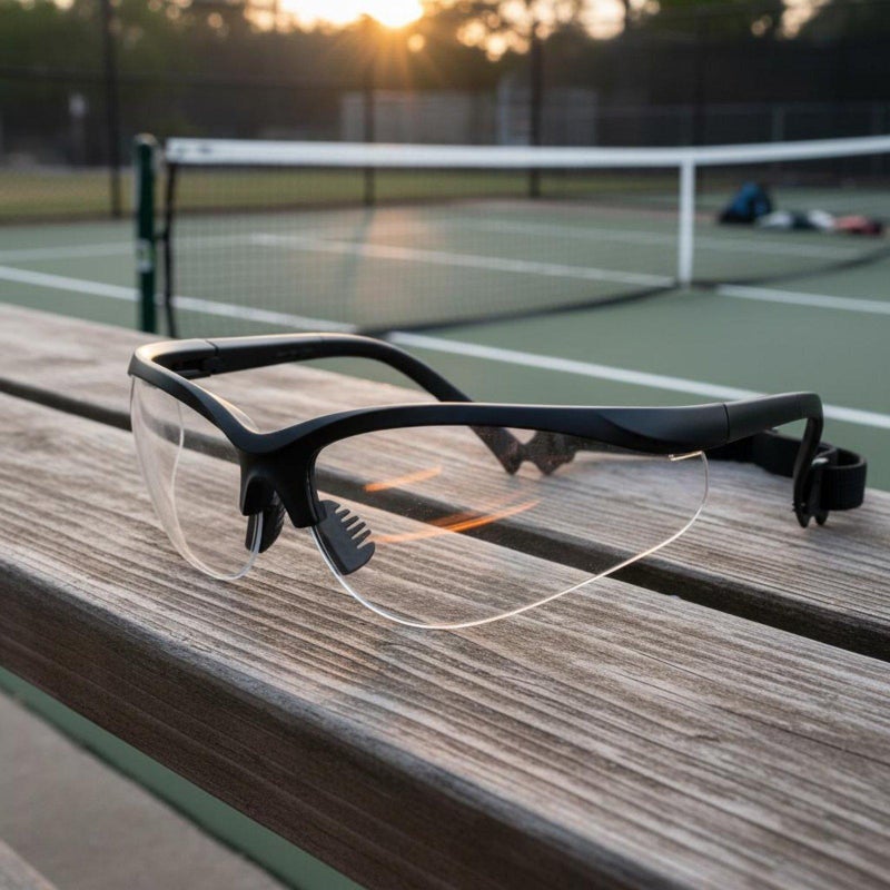 Pickleball Goggles Anti-Fog Adjustable Strap Sports Goggles Scratch-Resistant Racquetball Glasses for Athletes - Image 5