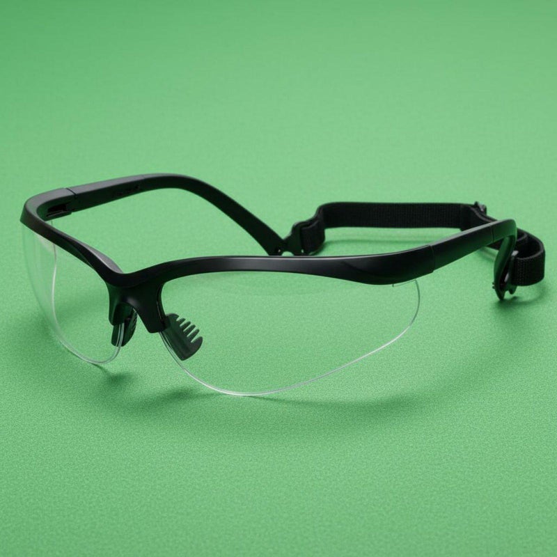 Pickleball Goggles Anti-Fog Adjustable Strap Sports Goggles Scratch-Resistant Racquetball Glasses for Athletes - Image 2