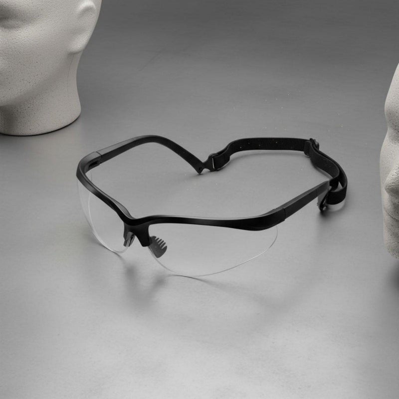Pickleball Goggles Anti-Fog Adjustable Strap Sports Goggles Scratch-Resistant Racquetball Glasses for Athletes - Image 3