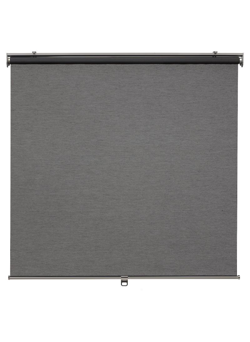 Roller Blind, Grey, 140X195 Cm