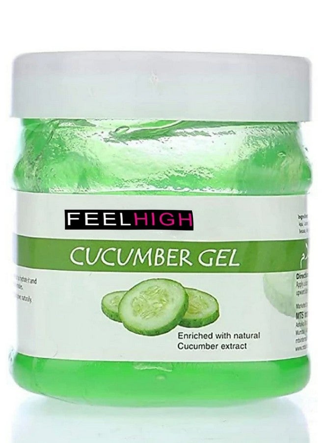 Feelhigh Cucumber scrub with skin whitening & cucumber Mask & Cucumber Gel - Image 3
