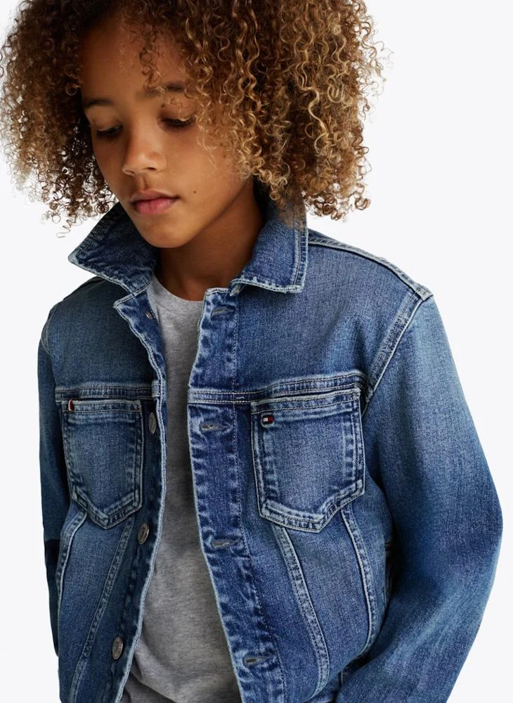 TOMMY HILFIGER Kids Oversized Bomber Jacket