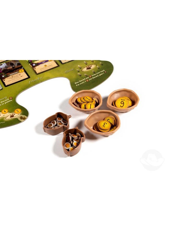 STARLING GAMES Everdell Deluxe Resource Vessels 2nd Edition | Themed Containers & Card Holders | Accessory Pack for Everdell Base Game & Expansions | Includes 10 Unique Vessels, 3 Leaf Card Holders - Image 3