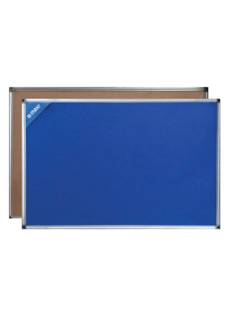 Maxi 45x60cm Size Felt Board Blue Fabric  - Image 1