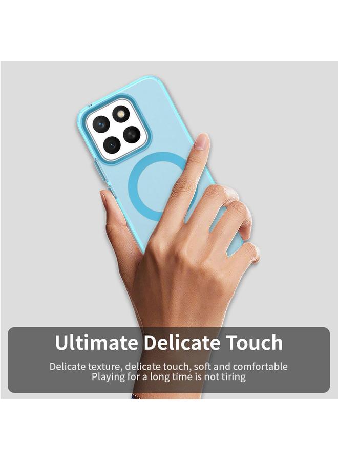 زبون جراب لهاتف Honor X8c 4G Candy Magsafe PC Hybrid TPU - Image 5