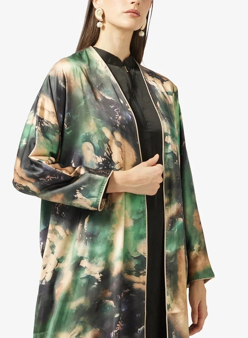 خزانة عباءة مطبوعة