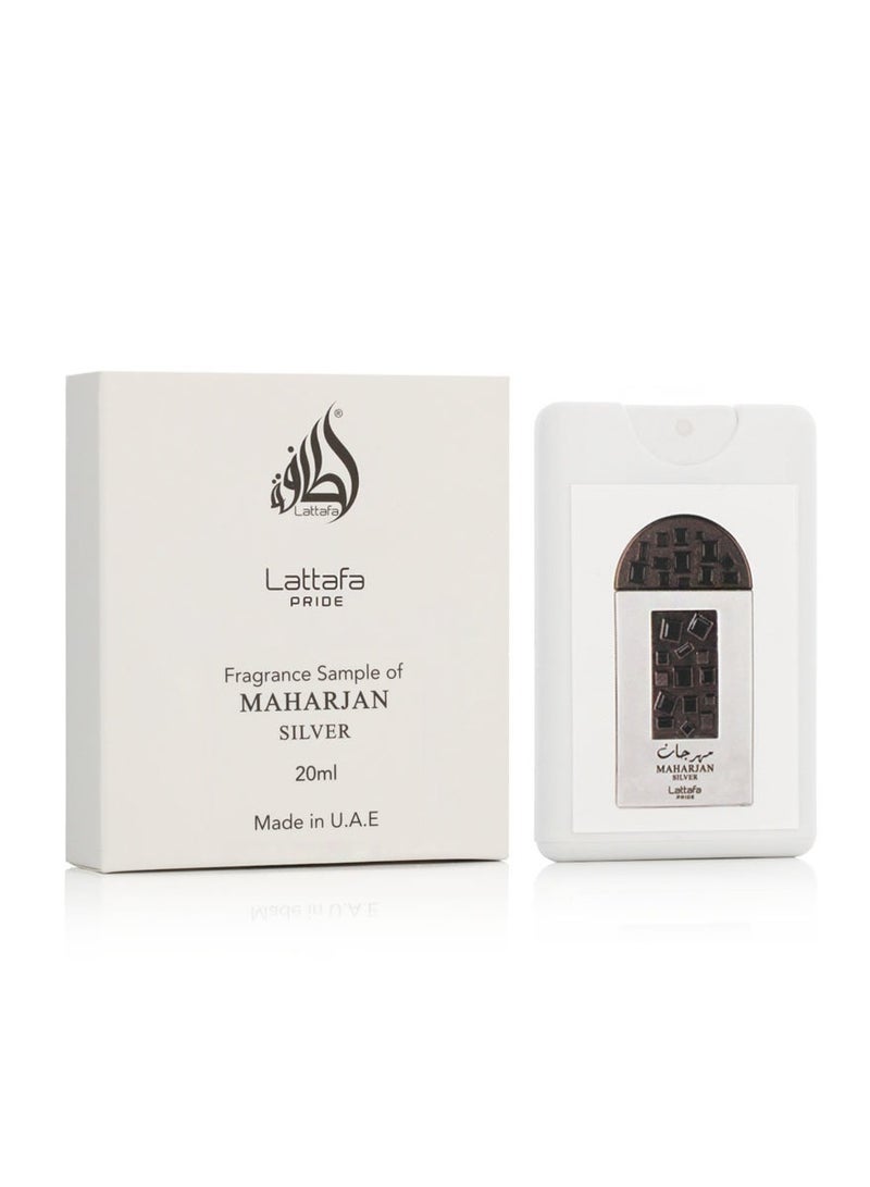 Lattafa PRIDE Maharjan Silver Eau De Parfum "Tester" - Unisex 20ml