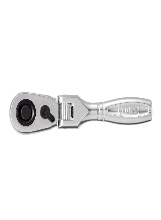 TONE Short Ratchet Handle Flex Head (Socket Hold Type) RH2FHS 1/4" Inch Drive - Image 3