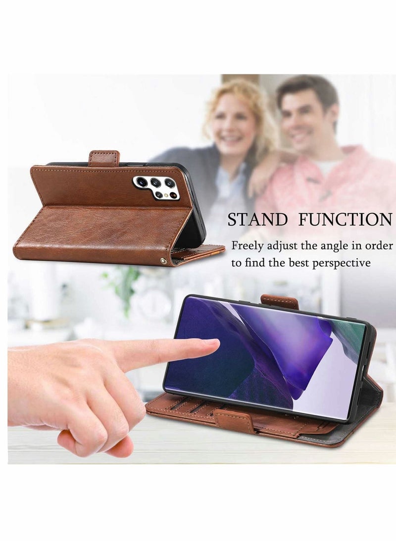 Y&D Case for Samsung S22 Ultra case RFID Blocking Leather Wallet Phone Credit Card Holder sim Key Storage Flip Folio Shockproof Galaxy 6.8''  - Image 4