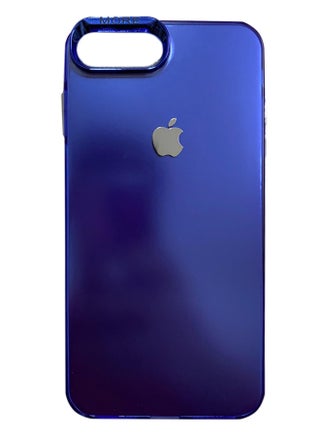 7 Plus Case With High Quality Hard Acrylic Shockproof And Rubber Frame, Colorful Anti-Fingerprint Back Protective Shell Cover For Iphone 7 Plus - Blue - pzsku/Z9DE406231A40D5645054Z/45/1743064330/4f231bac-5cda-4d07-ae93-f8d9f59285ab