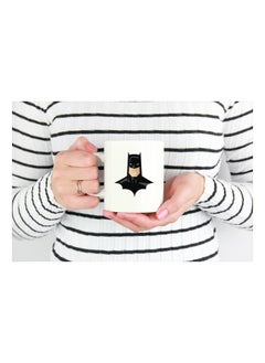 LIT Batman Printed Coffee Mug White/Black  - Image 3