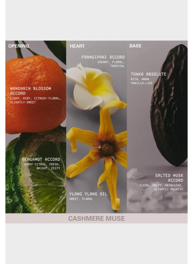 Kylie Cosmetics  Mood Stones Kylie Jenner Collection Cashmere Muse Eau De Parfum 50ml for Women | Best Price UAE