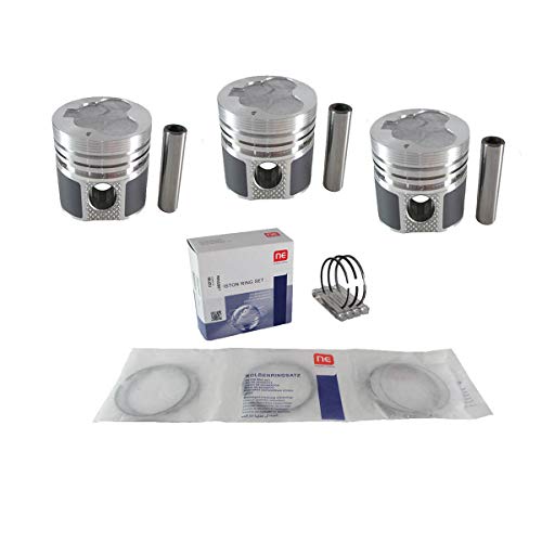 Factorytaiwan Piston + Ring Set STD for MIT L3C x 3 Sets - Image 1