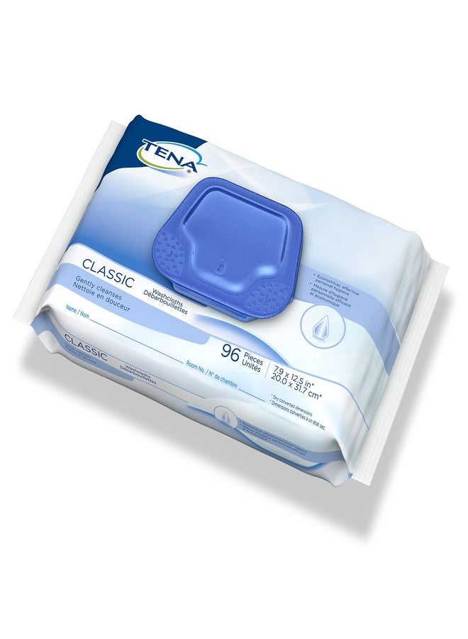 TENA Scented Aloe/Vitamin E/Chamomile Cleansing Wipes, Alcohol-Free, 96 Count, 1 Pack - Image 1