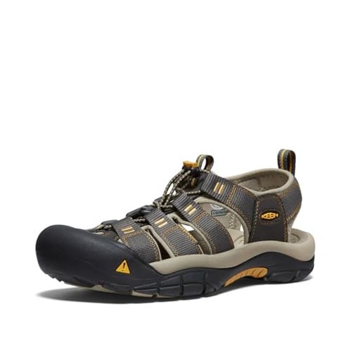 Keen Men'S Newport H2 Closed Toe Water Sandals, Raven/Aluminum, 11.5 Us - Image 4