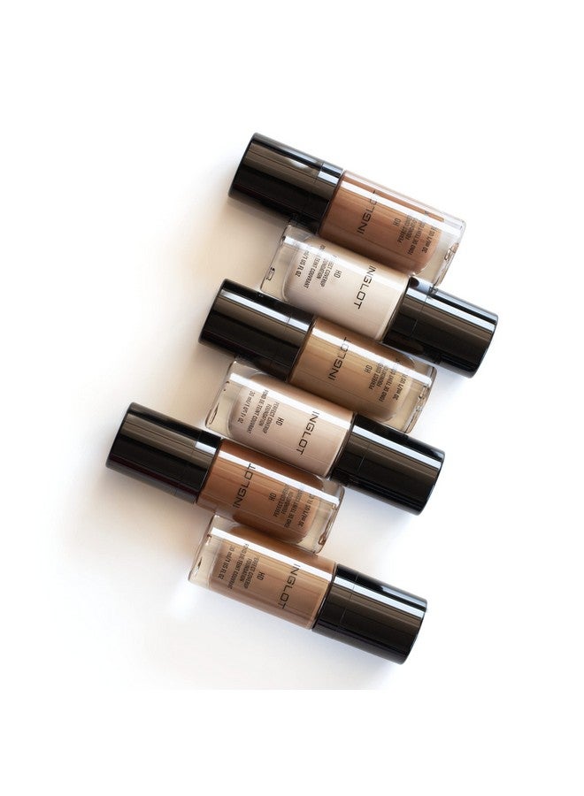 Inglot Hd Perfect Coverup Makeup Foundation ; Full Coverage Lightweight Liquid Primer ; Hypoallergenic ; Natural Make Up ; Flawless Appearance ; 30 Ml (73) - Image 5