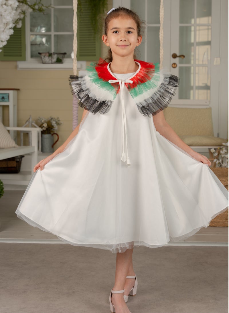 D'Daniela UAE Flag National Day and EID Dress - Image 2