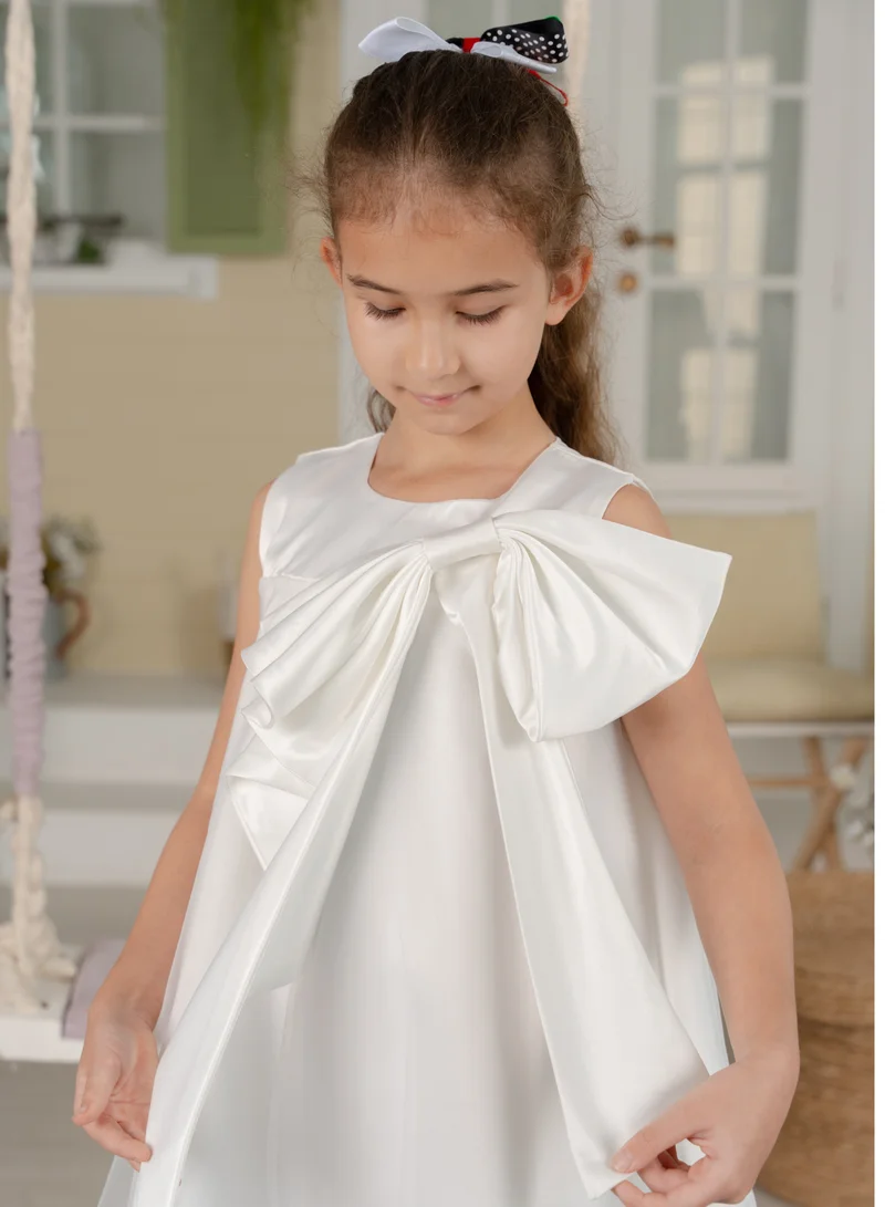D'Daniela Ruffled Collar Dress