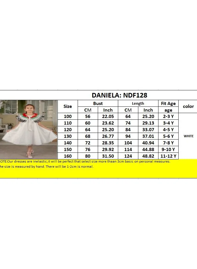 D'Daniela Ruffled Collar Dress