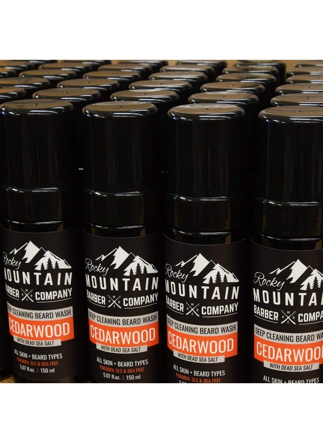 Foaming Cedarwood Beard Wash With Cedarwood Essential Oil Vitamin B5 & Dead Sea Salt 5 Oz By Rocky Mountain Barber Company - pzsku/Z9DE44F595988FA4F3FD5Z/45/_/1696072329/1de4fc80-1f5c-44ef-8c0f-3d8385433284