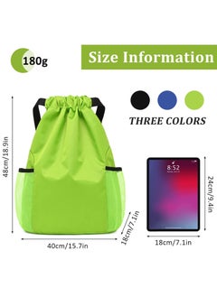 Waterproof Drawstring Sports Gym Bag, Oxford Fabric Backpack for Men and Women - Ideal for School, Beach, Holidays, Swimming, and Travel (40x48cm) - pzsku/Z9DE454FBFB417A6AA58CZ/45/_/1723025794/05e832e0-7360-46f5-9441-d4cfe55f5d1f