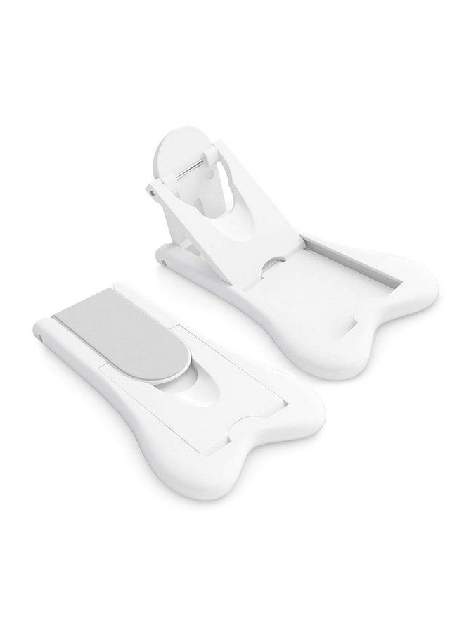ashtonbee Child Safety Locks For Cabinets And Drawers Sliding Door Lock Easy To Install Cabinet Locks For Babies Baby Cabinet Safety Latches Set Of 2 White Ashtonbee (2 Pack) - Image 1