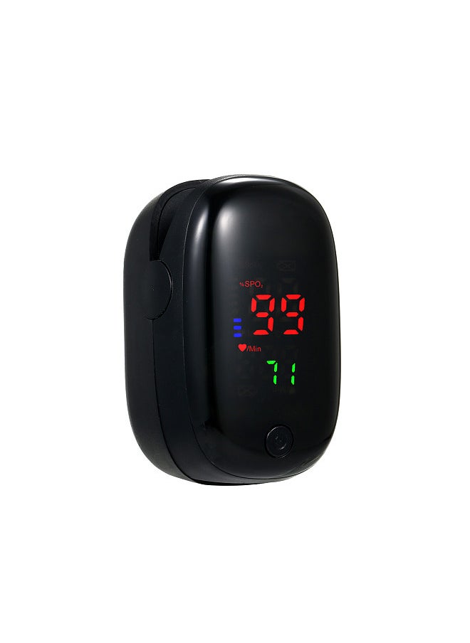 Generic - Digital Fingertip Pulse Oximeter LED Display Fingertip Oxygen Saturation Pluse Rate Detector Mini SpO2 PR Monitor 8s Power-off - Image 1
