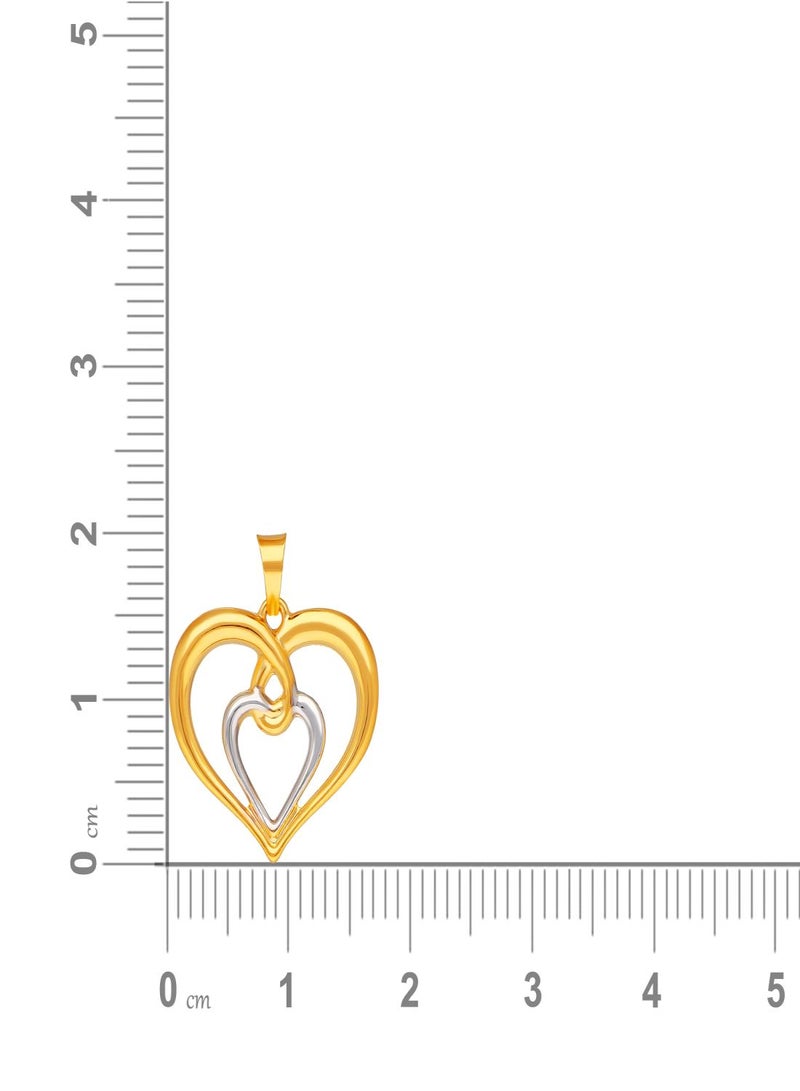 Malabar Gold and Diamonds 22 Karat 916 Purity Gold Pendant LAPN120AT - Image 5