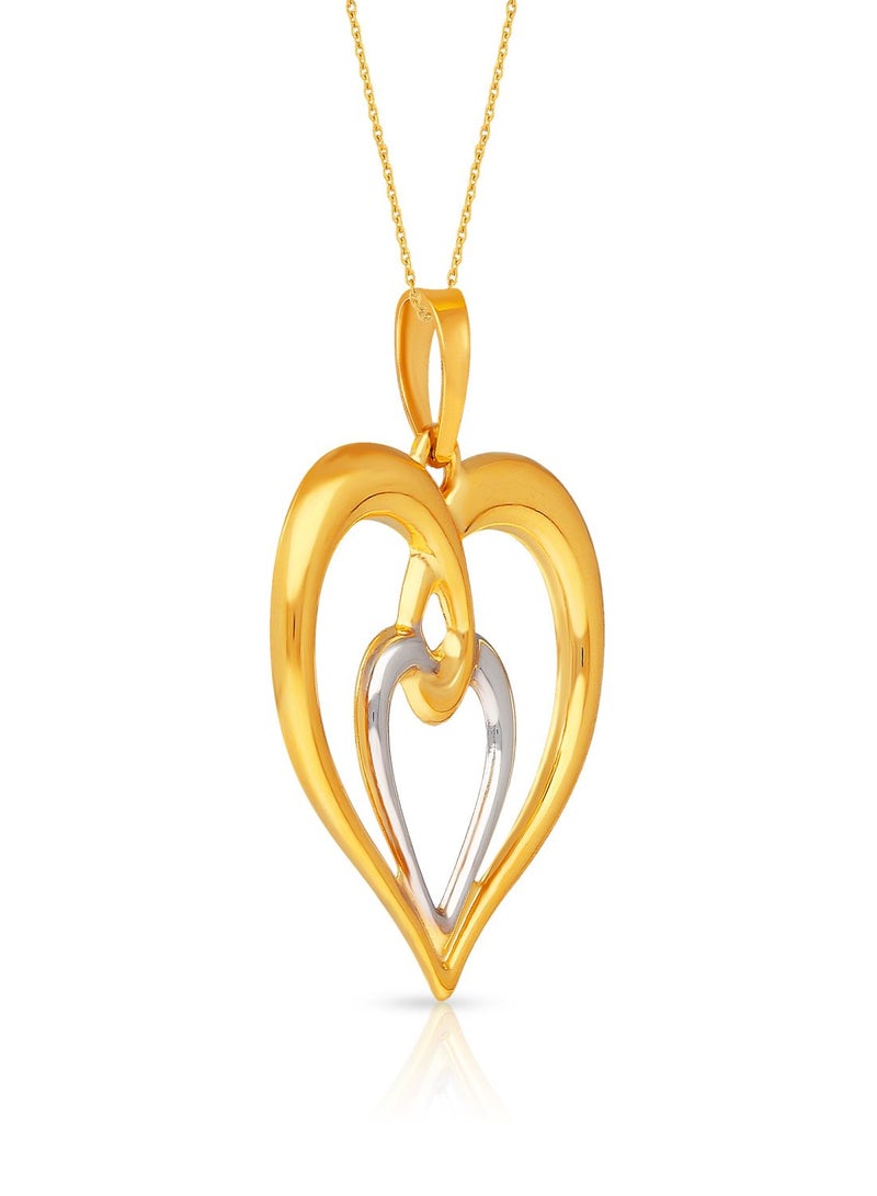 Malabar Gold and Diamonds 22 Karat 916 Purity Gold Pendant LAPN120AT - Image 2