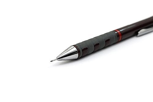 Rotring قلم رصاص ميكانيكي روتراينج تيكي رفيع 05 مم بورجوندي 1904691 2 قطع - Image 2