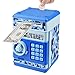 Totola Piggy Bank Electronic Mini ATM for Kids Baby Toy Safe Coin Banks Money Saving Box Password Code Lock for ChildrenBoys Girls Best Gift Camo Blue - Image 2