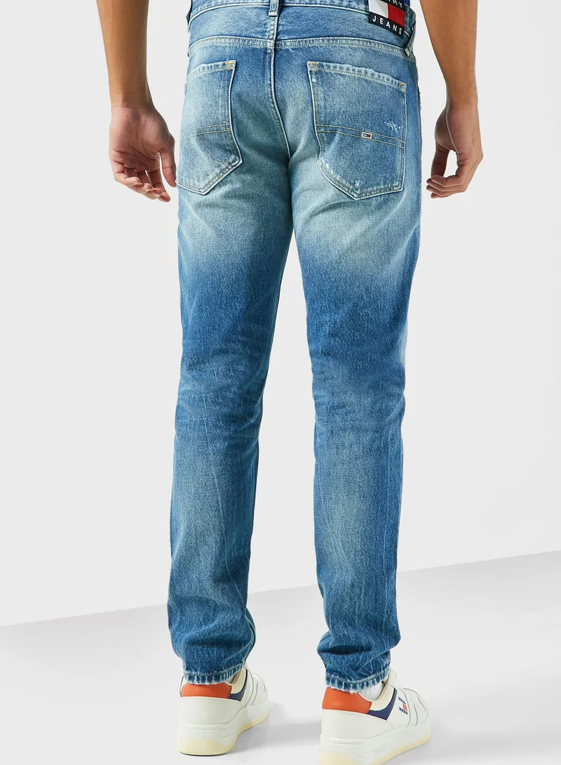 TOMMY JEANS Light Wash Regular Fit Jeans