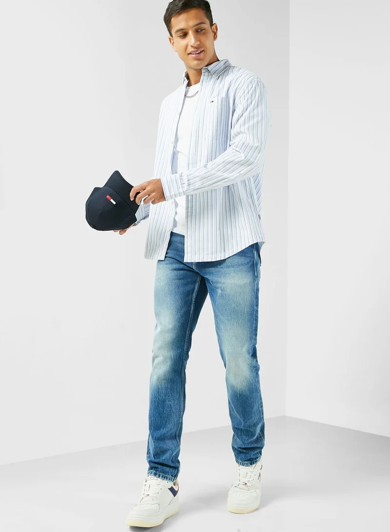 TOMMY JEANS Light Wash Regular Fit Jeans