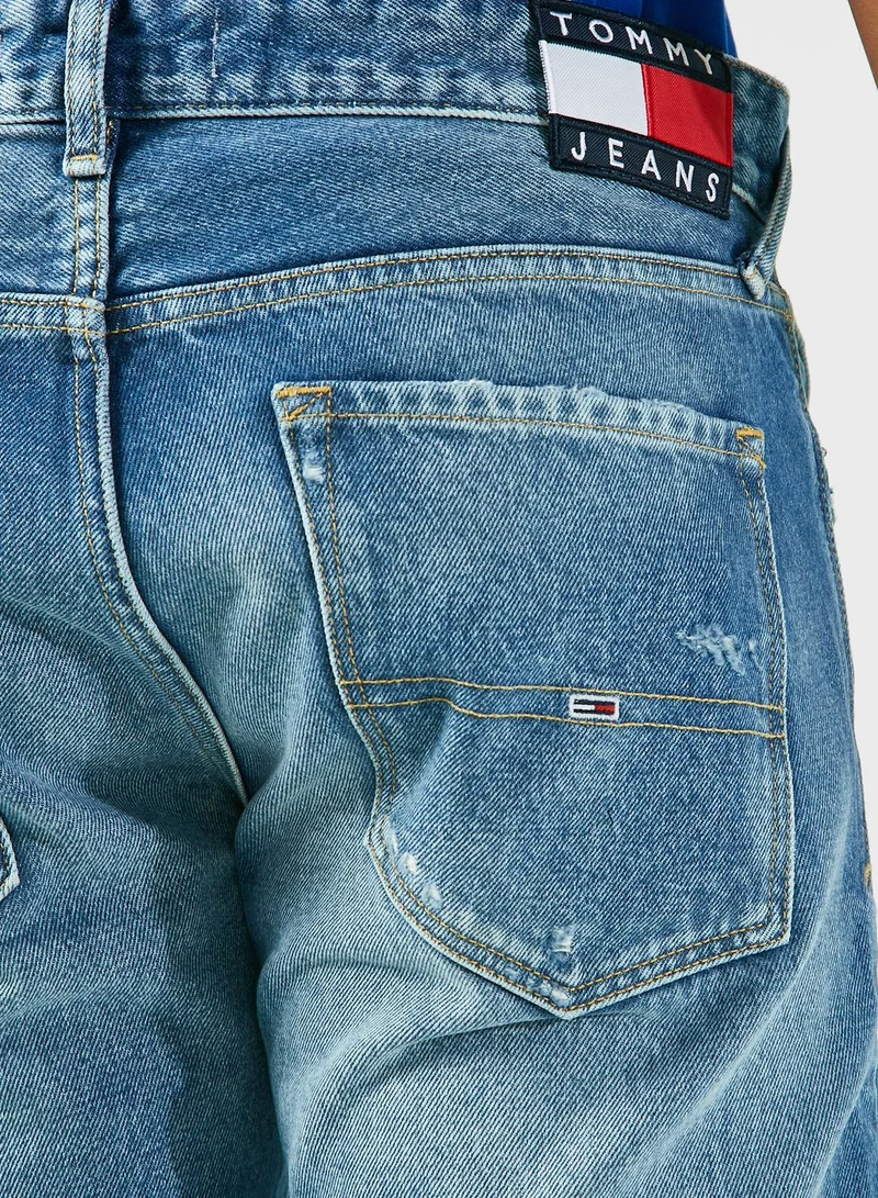 TOMMY JEANS Light Wash Regular Fit Jeans