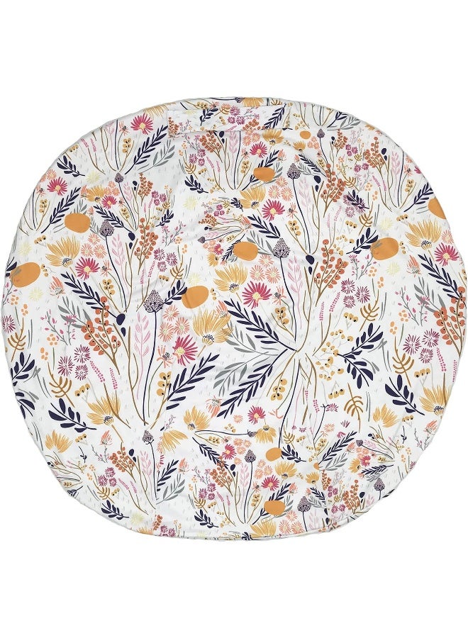 Culclendy Original Newborn Lounger Cover - Garden Flowers - Image 3