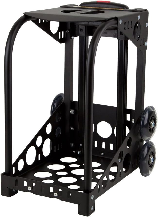 ZUCA Sport Bag Midnight with Gift Lunchbox and Seat Cover Black NonFlashing Wheels Frame - Image 2