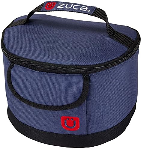 ZUCA Sport Bag Midnight with Gift Lunchbox and Seat Cover Black NonFlashing Wheels Frame - Image 3