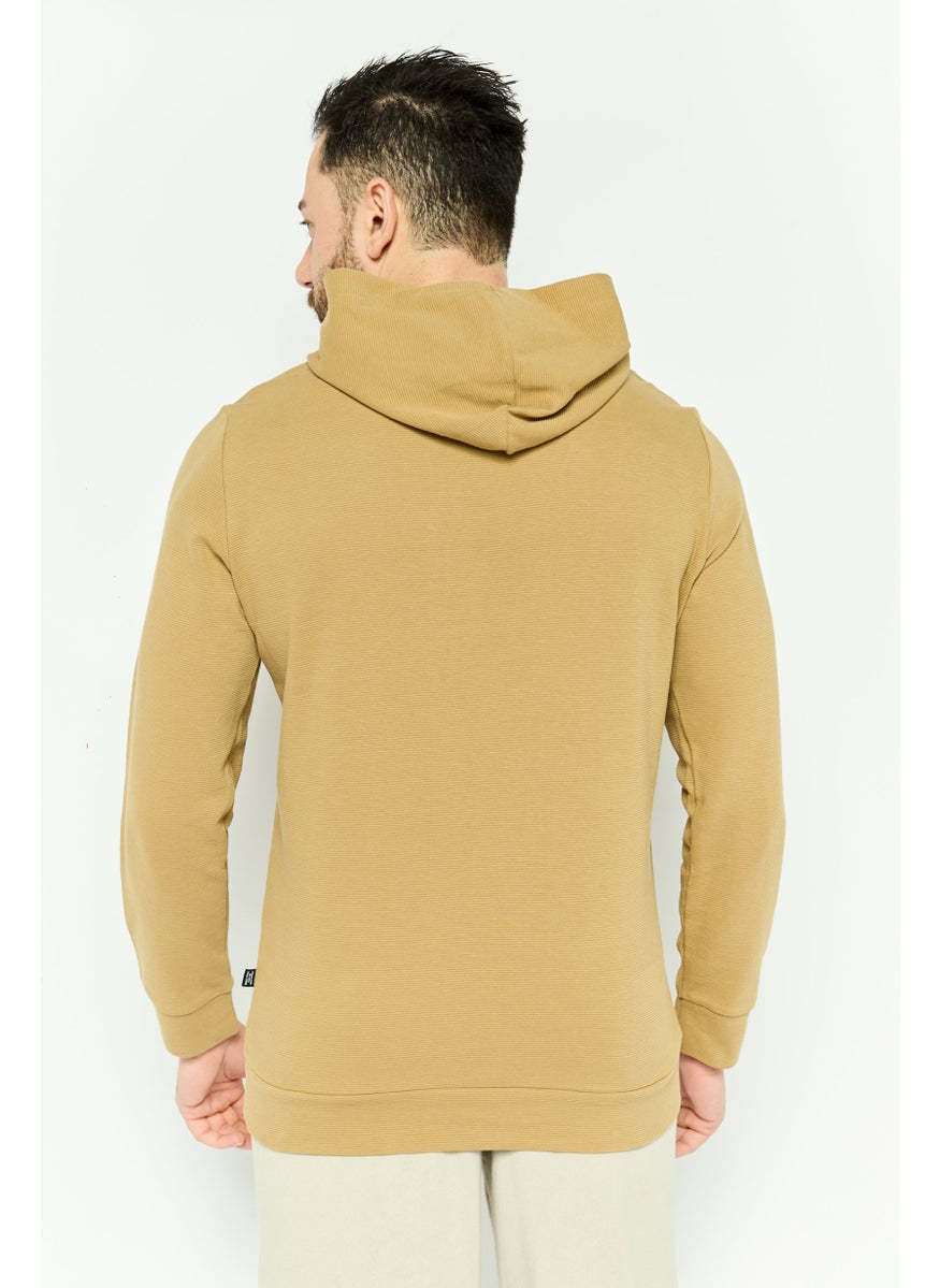 PUMA Men Sportswear Fit Long Sleeve Training Sweatshirt, Brown  - Image 4